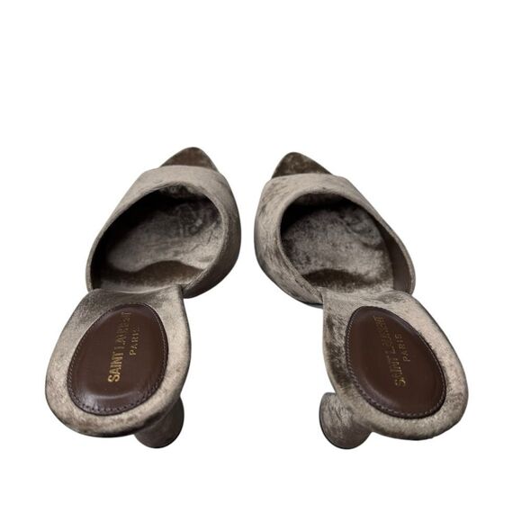 NWT Saint Laurent Suite Mule Sandal (12) - Picture 9 of 11